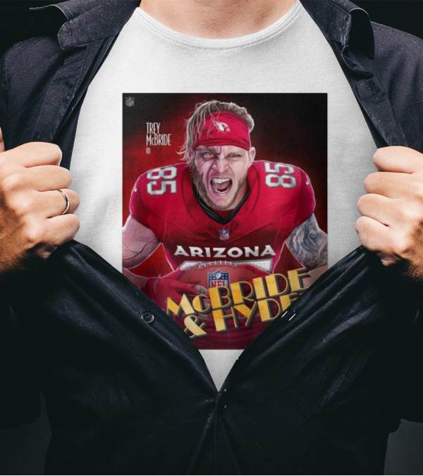 Trey McBride In McBride And Hyde Arizona NFL 85 T-Shirt