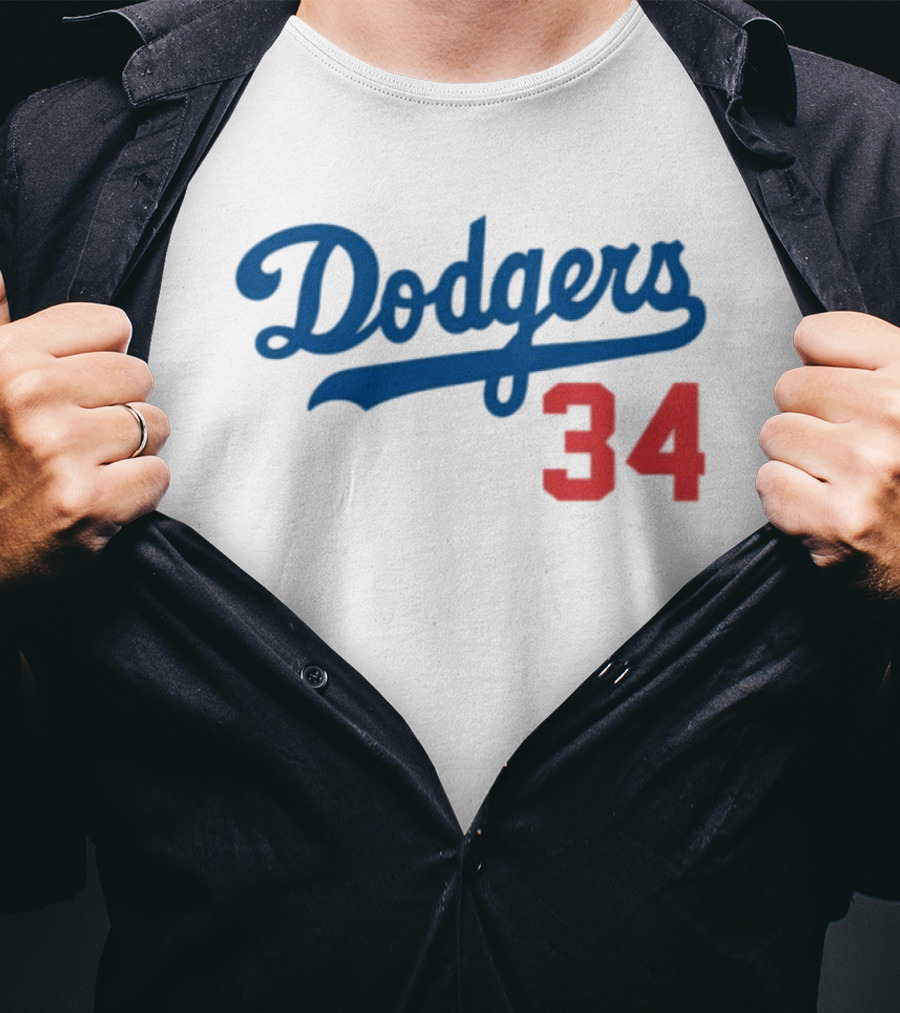 Dodgers 34 Los Angeles Jack Honoring El Toro Fernando Valenzuela T-Shirt