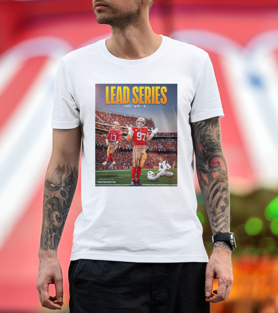 49ers Maintain Lead Series 20-19-1 Against Cowboys T-Shirt