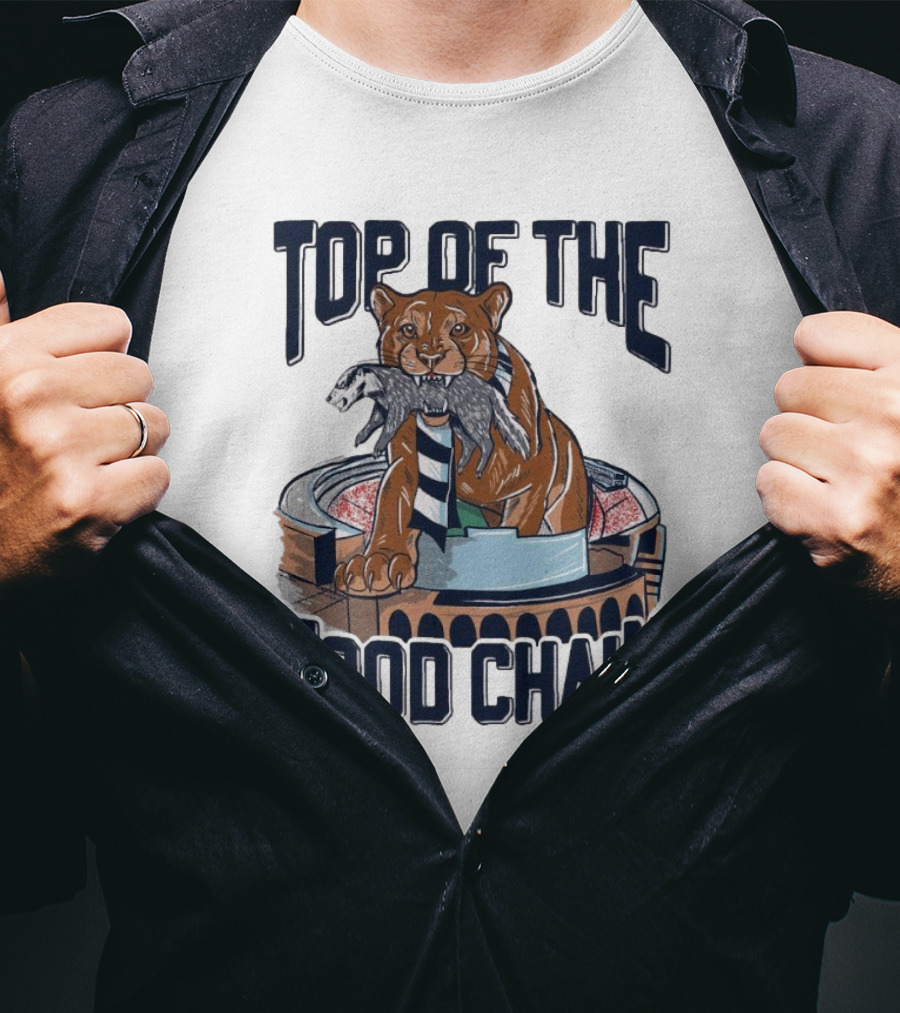 Top Of The Food Chain Penn State Nittany Lions Wisconsin Badgers Stadium Battle T-Shirt