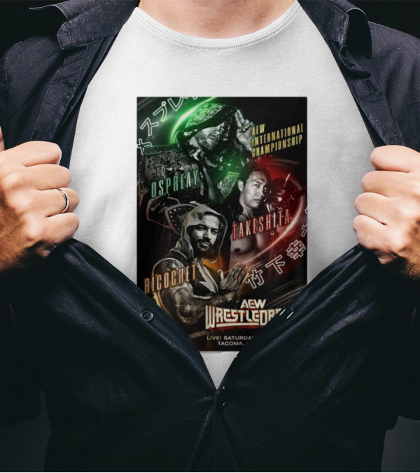 Matchup Monday AEW WrestleDream Live Ospreay Takeshita Ricochet International Championship T-Shirt