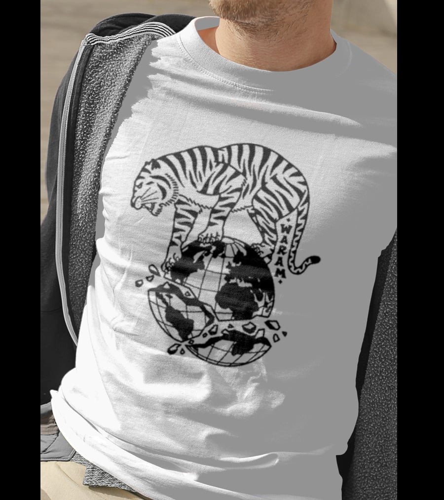 Dark Side Nature Tiger Waram Earth Splitting T-Shirt