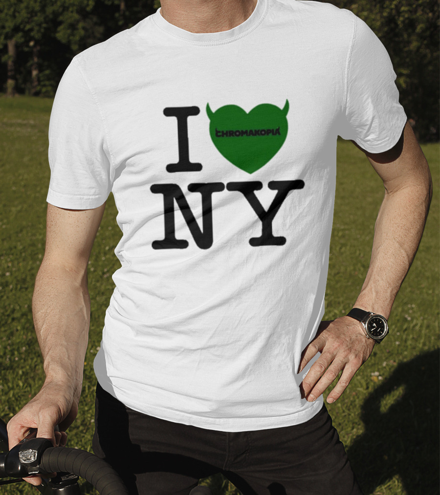 I Love Chromakopia NY Devil Heart T-Shirt