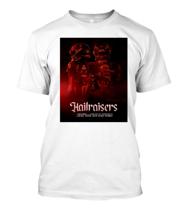 Washington Commanders Hailraisers Black Uniforms Halloween Vibes T-Shirt