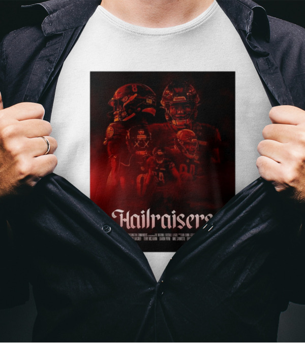 Washington Commanders Hailraisers Black Uniforms Halloween Vibes T-Shirt