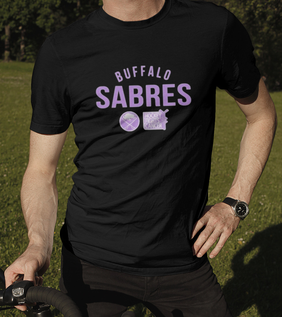 Buffalo Sabres Hockey Fights Cancer T-Shirt