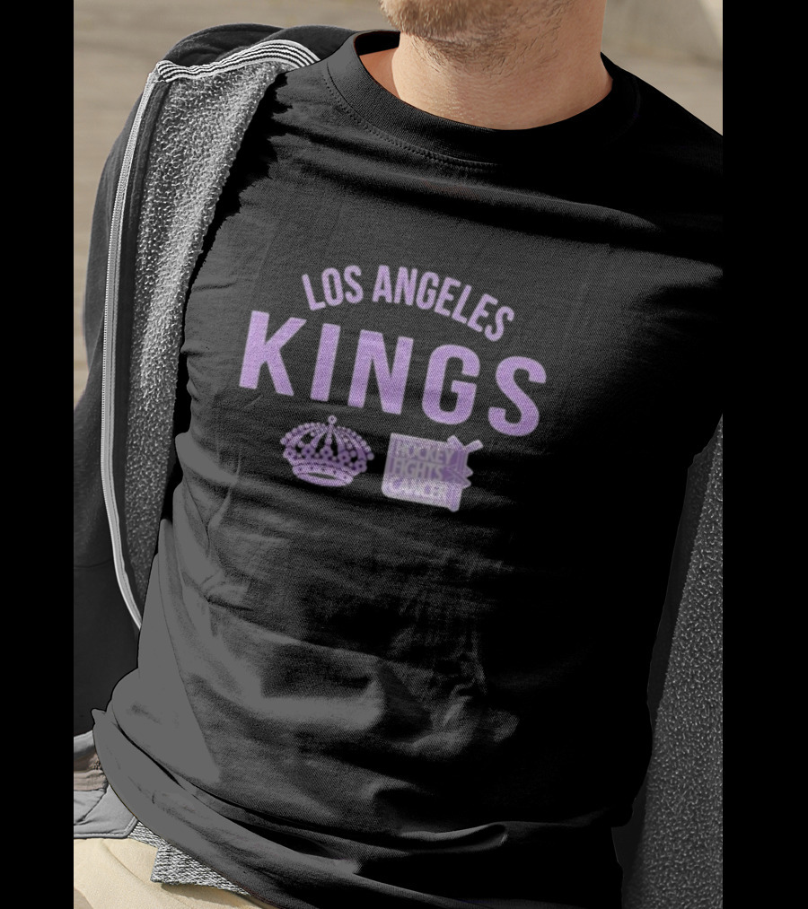Los Angeles Kings Hockey Fights Cancer Richmond Resilient T-Shirt