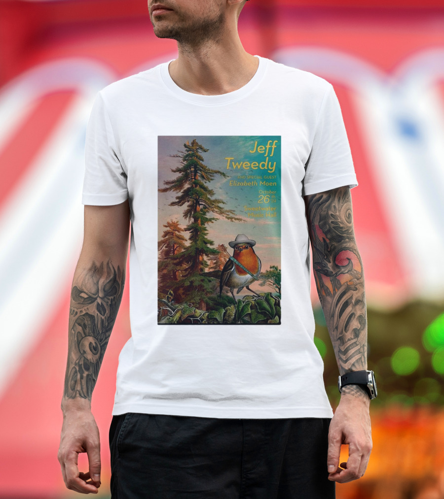 Jeff Tweedy and Elizabeth Moen Live at Sweetwater Music Hall Mill Valley CA October 26 T-Shirt