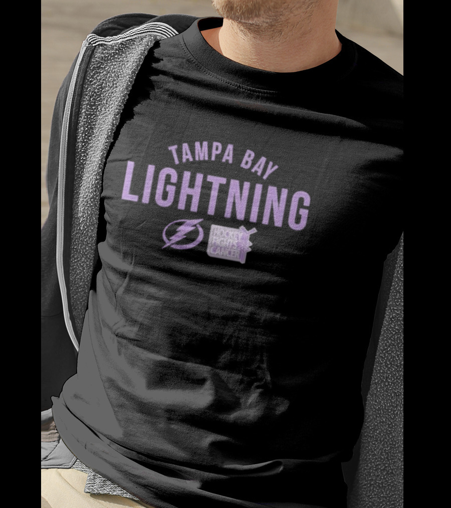 Tampa Bay Lightning Hockey Fights Cancer Resilient Richmond T-Shirt