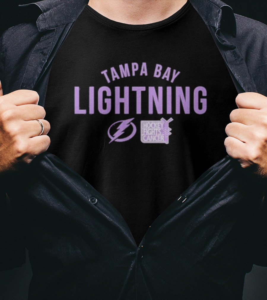 Tampa Bay Lightning Hockey Fights Cancer Resilient Richmond T-Shirt