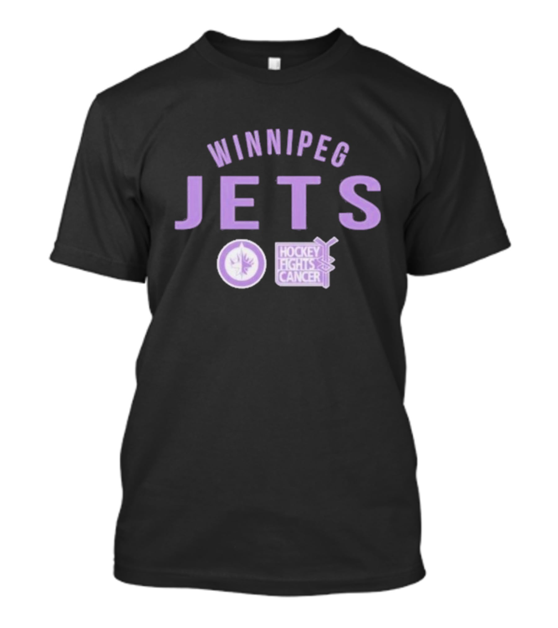Winnipeg Jets Hockey Fights Cancer Richmond Resilient T-Shirt