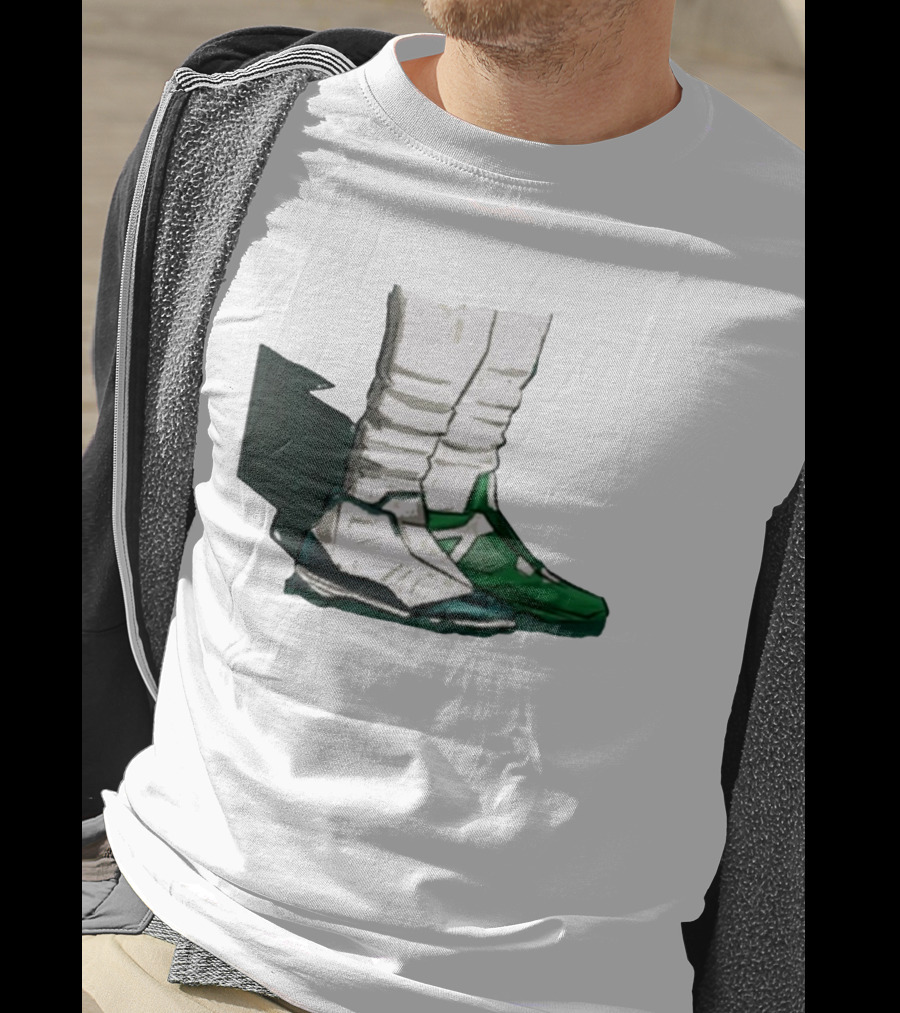 Jalen Hurts Two-Shoes Philadelphia Eagles NFL T-Shirt