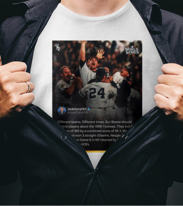 New York Yankees World Series 2024 Different Teams Different Times T-Shirt