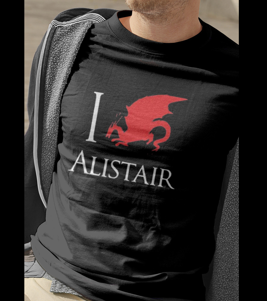 Blondenerd I Alistair Dragon T-Shirt