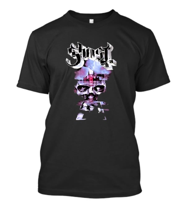 Ghost Lightning Skull Back Street Legacy T-Shirt