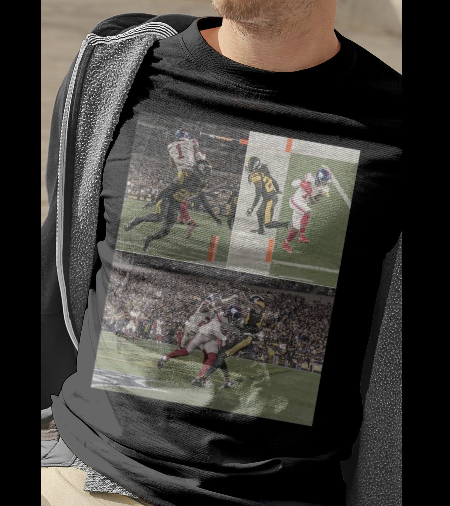Malik Nabers George Pickens Both Close Scoring Touchdowns Football Moments T-Shirt