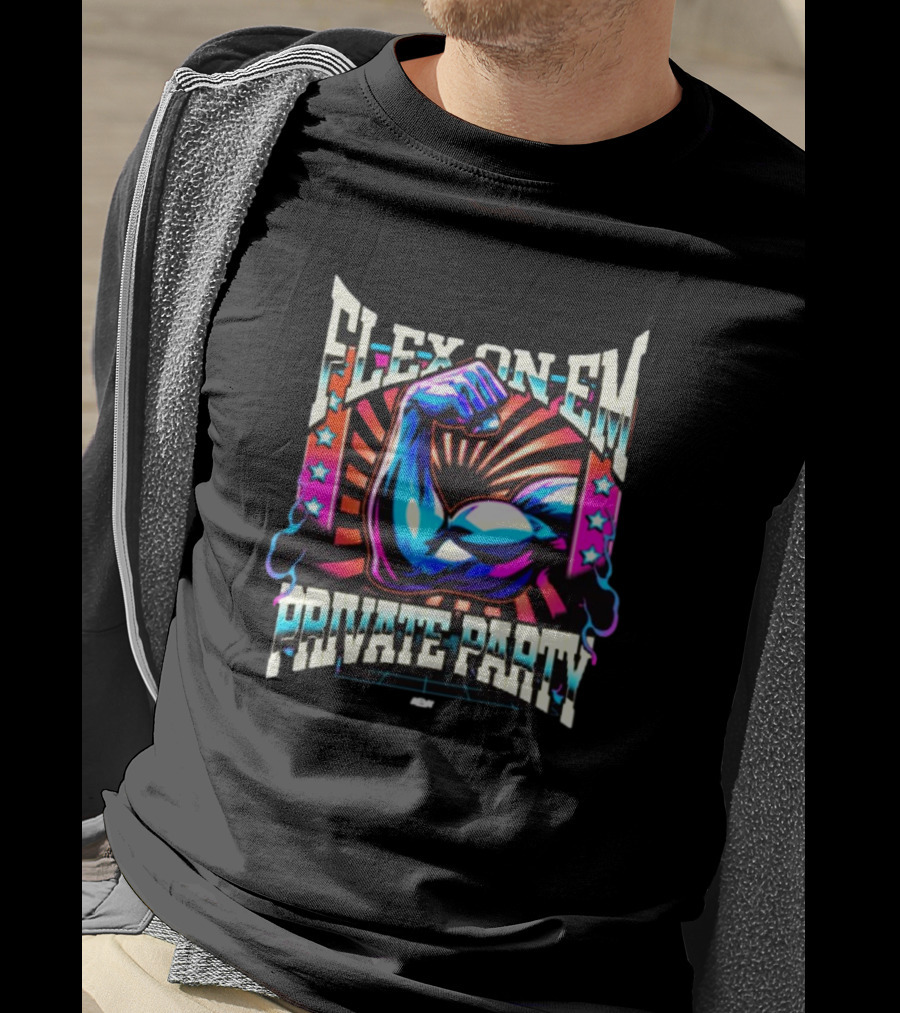 Flex On Em Private Party Aew T-Shirt