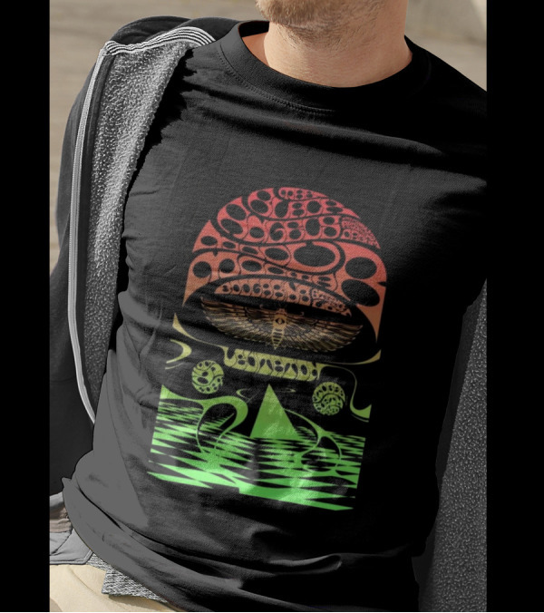 The Black Angels Levitation Festival 2024 Stubb's Austin TX Psychedelic T-Shirt
