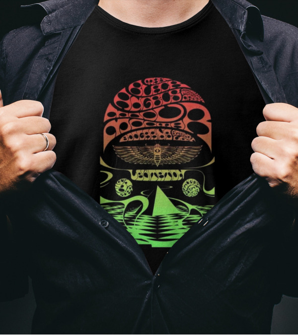 The Black Angels Levitation Festival 2024 Stubb's Austin TX Psychedelic T-Shirt