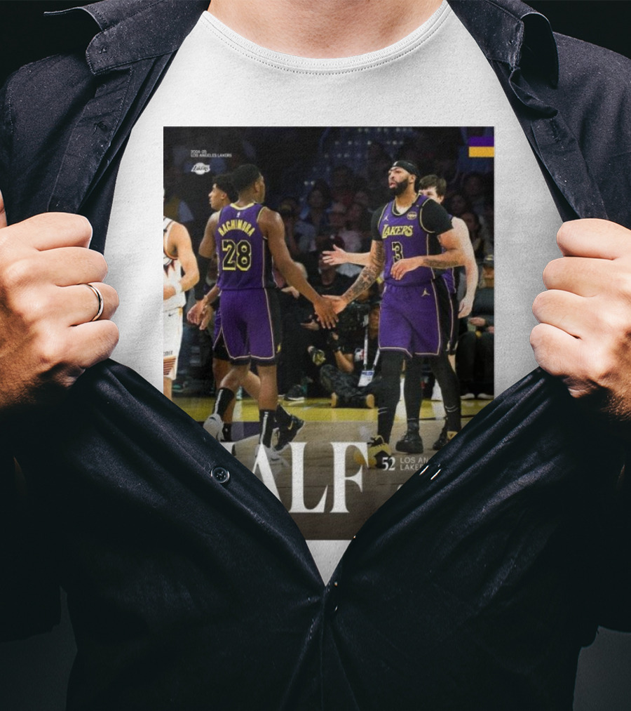 HALF 52 Los Angeles Lakers 61 Phoenix Suns T-Shirt