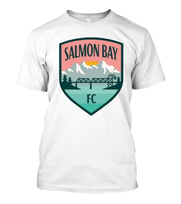 Ballard FC Salmon Bay FC Salmon Bay Mountain Bridge Vintage T-Shirt