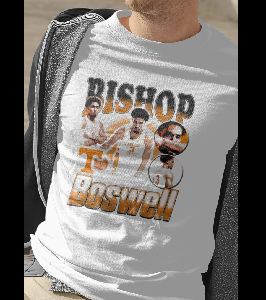 Bishop Boswell Tennessee Vols Basketball Retro 90s T-Shirt
