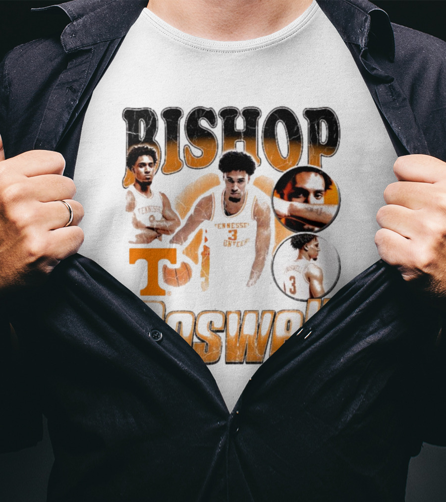 Bishop Boswell Tennessee Vols Basketball Retro 90s T-Shirt