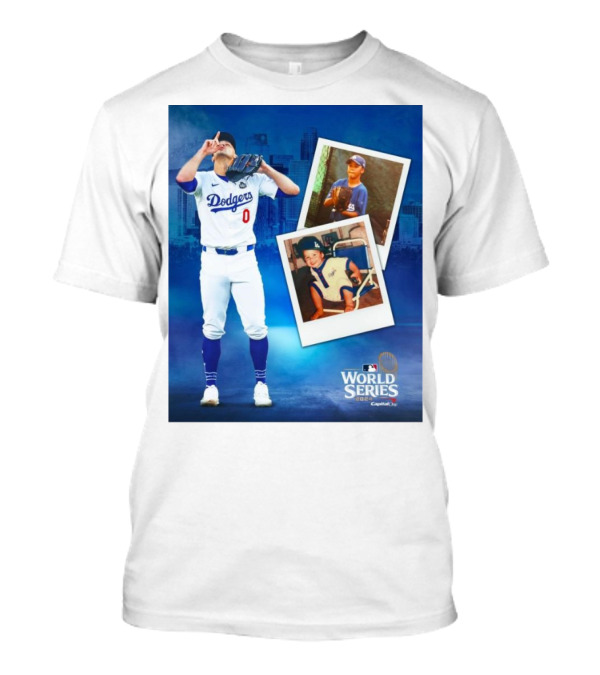 Dodgers Fan Jack Flaherty Celebrates World Series Champion Journey T-Shirt