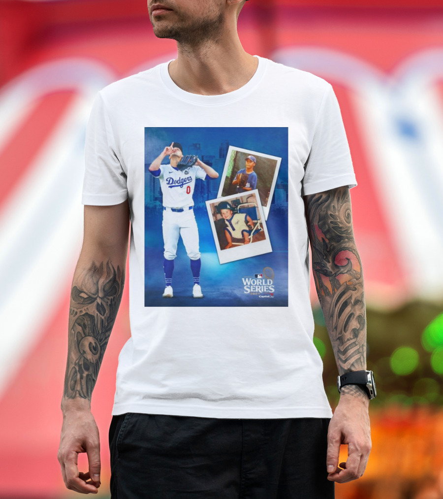 Dodgers Fan Jack Flaherty Celebrates World Series Champion Journey T-Shirt