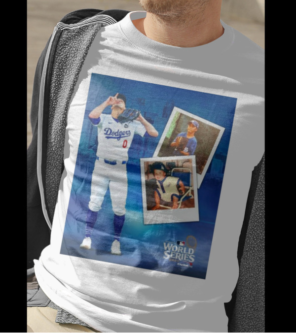 Dodgers Fan Jack Flaherty Celebrates World Series Champion Journey T-Shirt