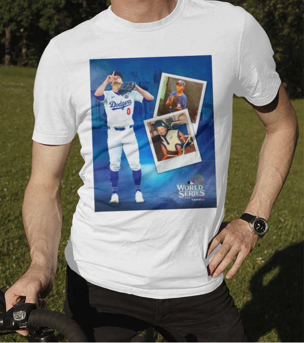 Dodgers Fan Jack Flaherty Celebrates World Series Champion Journey T-Shirt