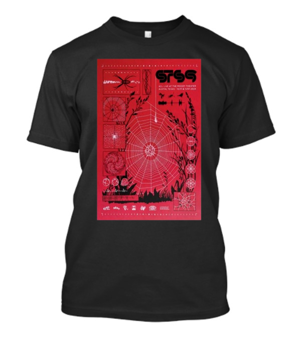 STS9 Live At The Moody Theater Austin Texas October 31-November 1 2024 Spiderweb T-Shirt