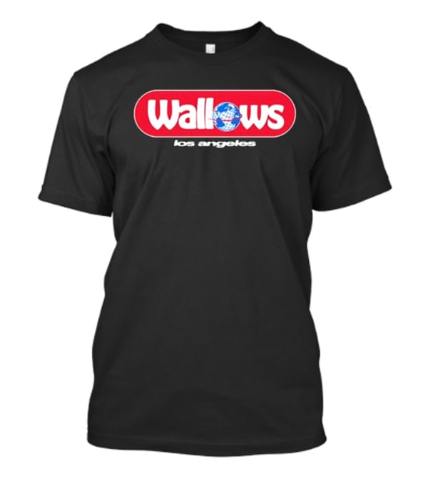 Wallows Globe Logo Los Angeles T-Shirt