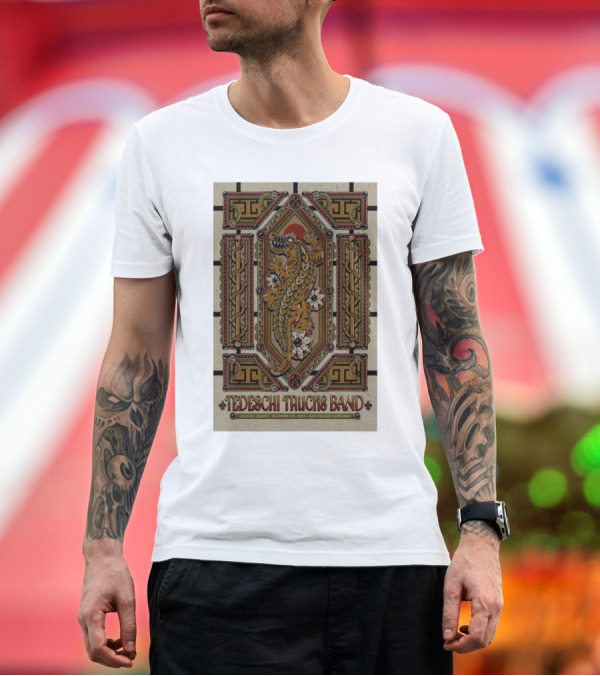 Premium T-Shirt: Tedeschi Trucks Band Nov 1 2024 Saenger Theatre New Orleans LA Dragon T-Shirt Tedeschi Trucks Band Nov 1 2024 Saenger Theatre New Orleans LA Dragon T-Shirt