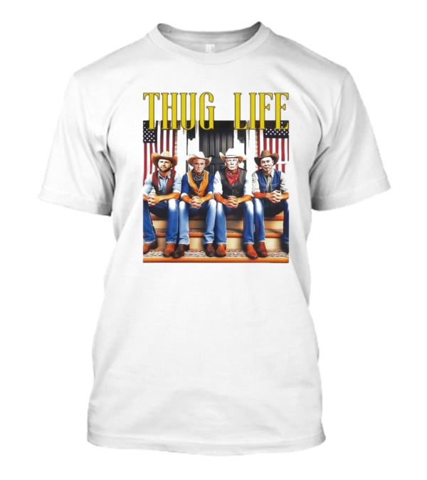 Thug Life Team Cowboys USA T-Shirt