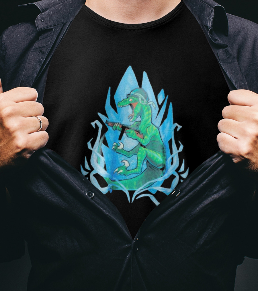 RubixRaptor Saberspark With Raptor And Maritime Horrors T-Shirt