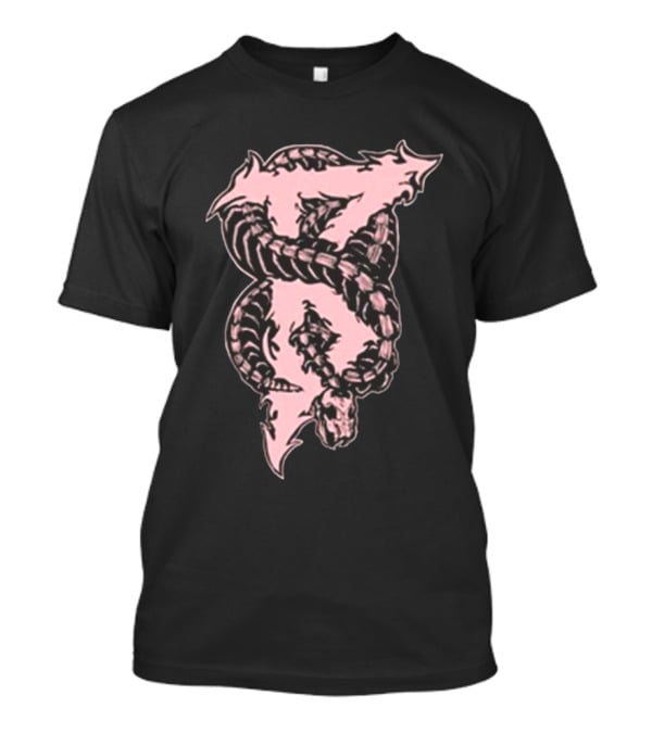 Beartooth Band Merch Metal Snake Pink T-Shirt