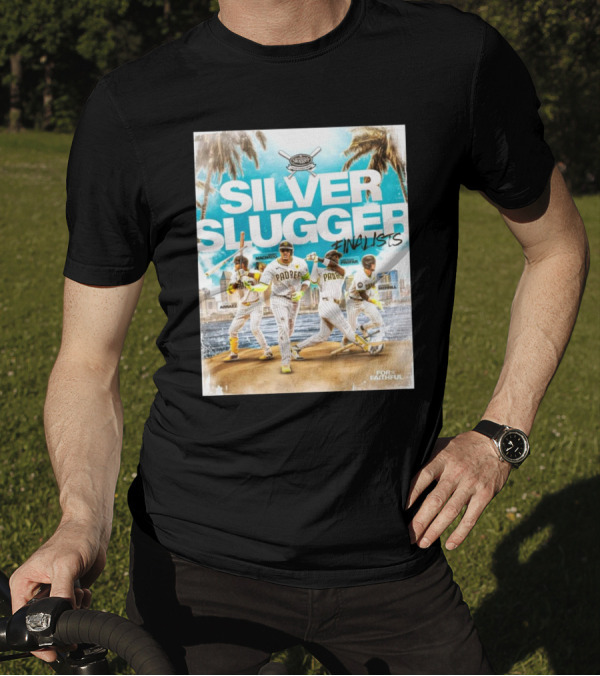 Silver Slugger Finalists Arraez Machado Profar Merrill San Diego Padres MLB T-Shirt