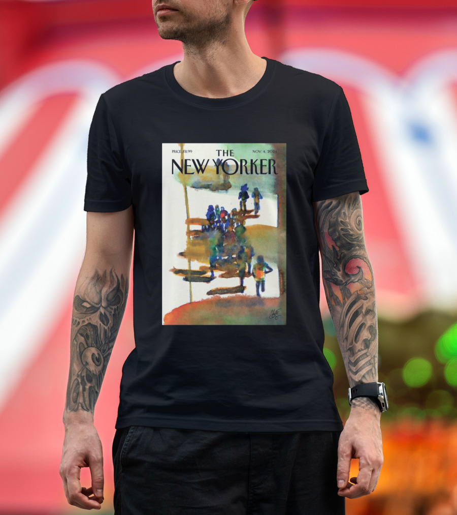 Lorenzo Mattotti Strides The New Yorker Nov 4 2024 Price 8.99 T-Shirt