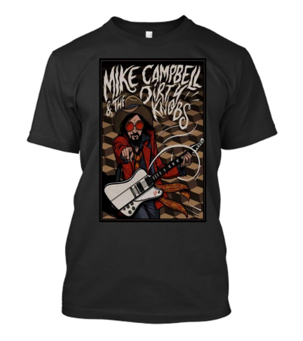 Mike Campbell And The Dirty Knobs Pointing At You Vintage Rock T-Shirt