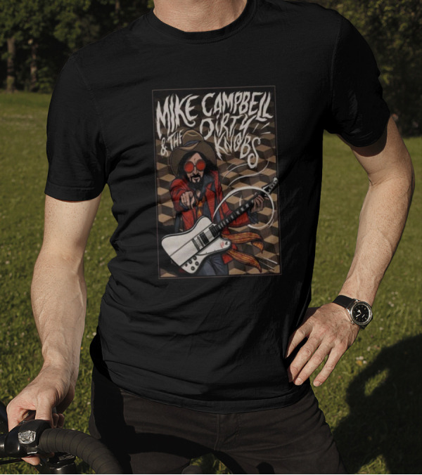Mike Campbell And The Dirty Knobs Pointing At You Vintage Rock T-Shirt