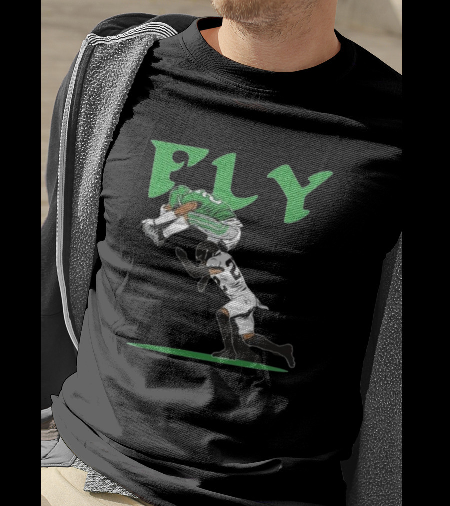 Saquon Barkley Fly No-Look Hurdle T-Shirt
