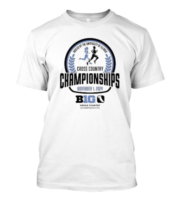 Big Ten Cross Country Championships Hosted By The University Of Illinois November 1 T-Shirt