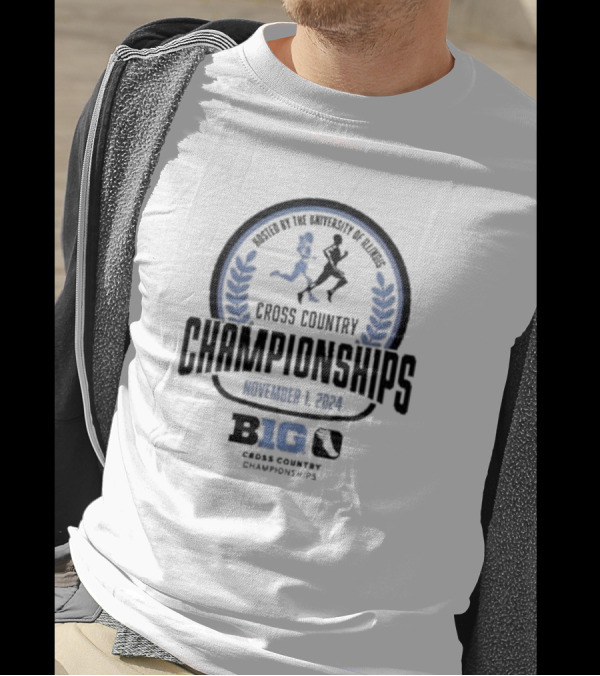 Big Ten Cross Country Championships Hosted By The University Of Illinois November 1 T-Shirt