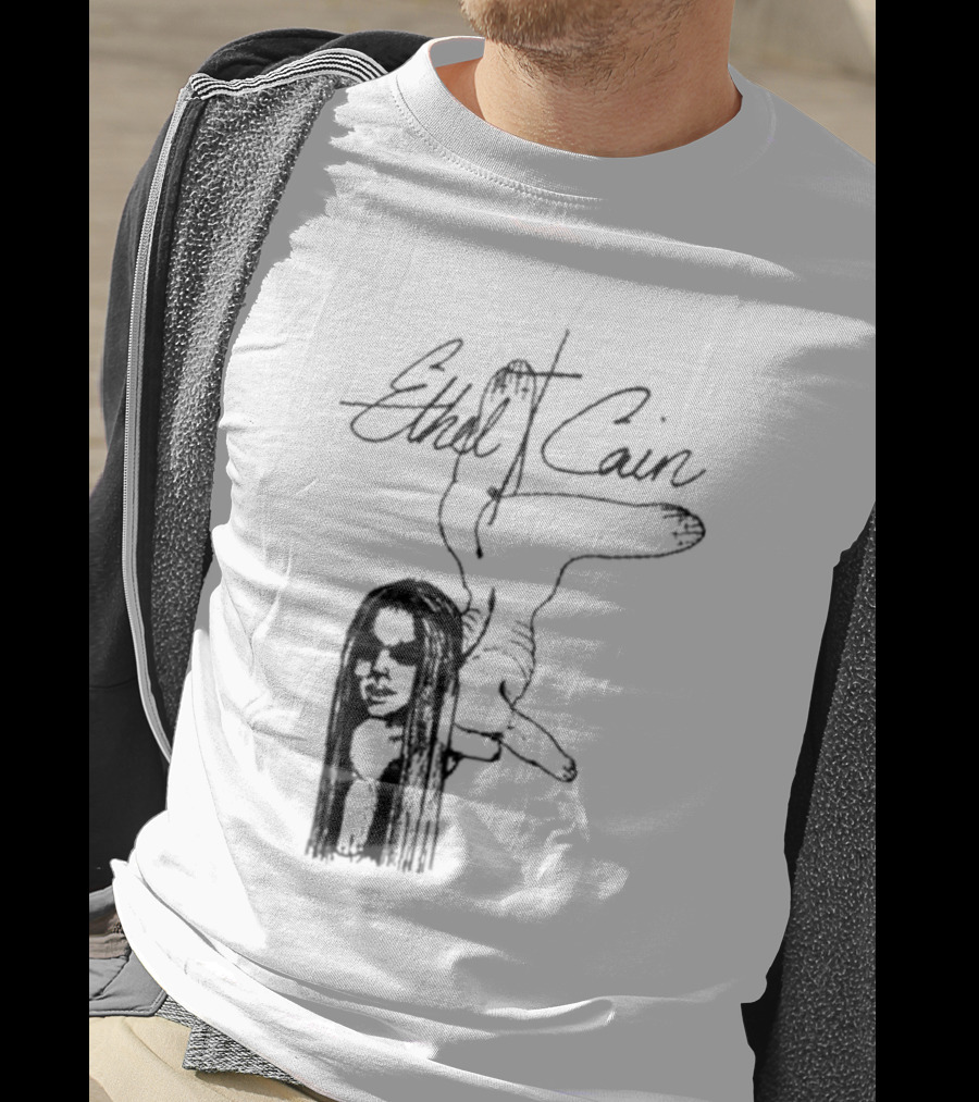 Ethel Cain Inbred Reissue Art Sketch T-Shirt