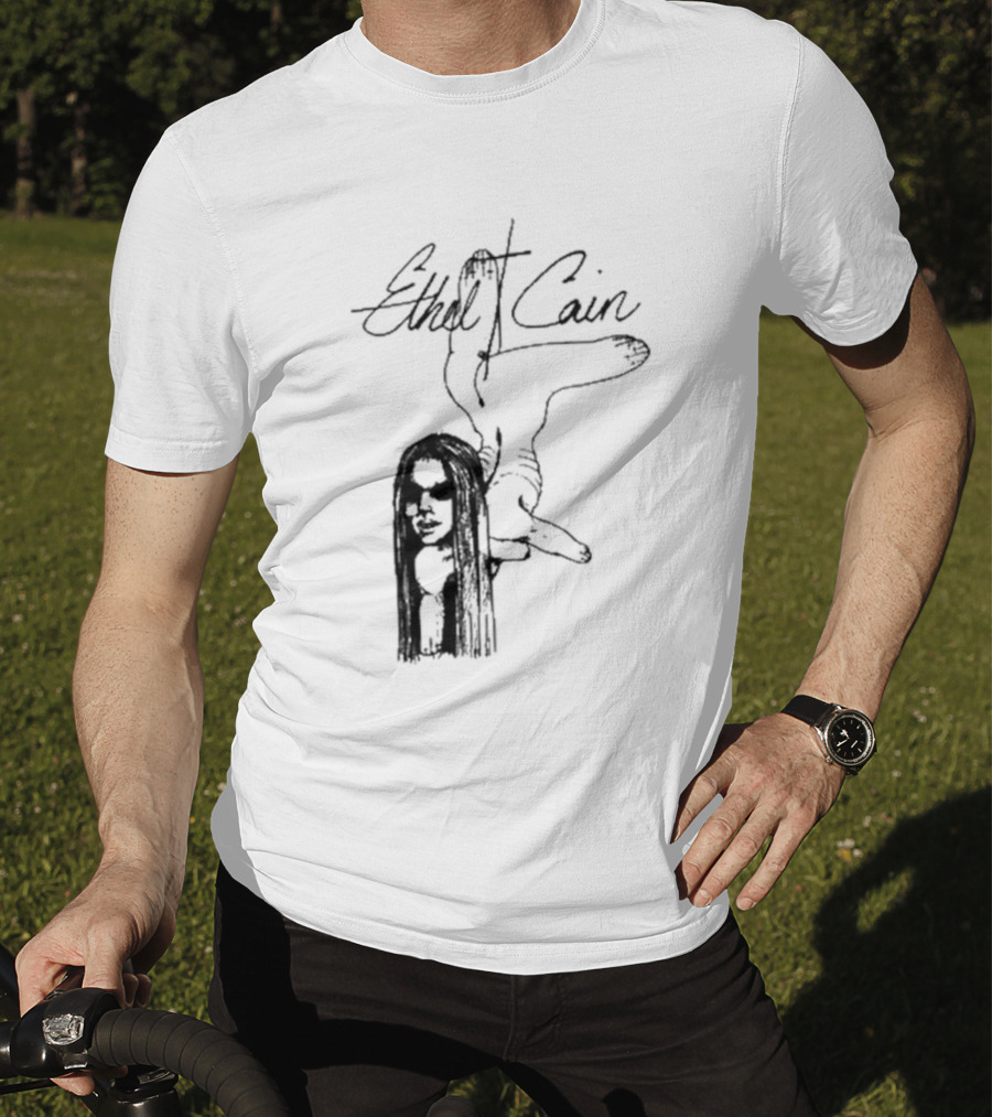 Ethel Cain Inbred Reissue Art Sketch T-Shirt