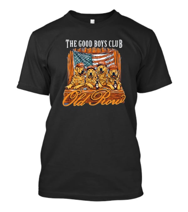 Old Row The Good Boys Club MAGA American Flag T-Shirt