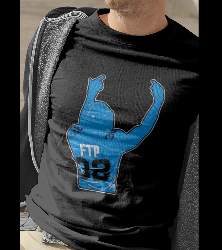 FTP 32 Brian Branch Detroit Lions NFL Sports T-Shirt