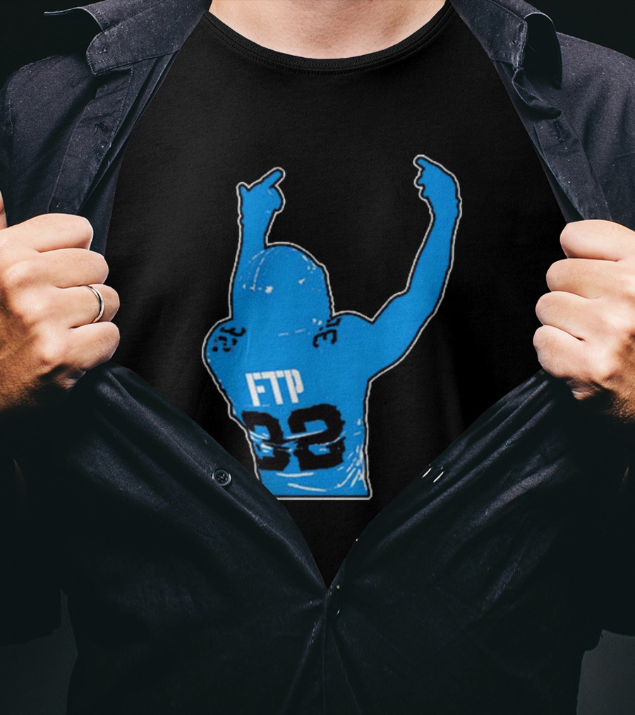 FTP 32 Brian Branch Detroit Lions NFL Sports T-Shirt