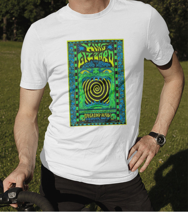 King Gizzard And The Lizard Wizard Silver Cord In Full Experimental Rave Set November 6 2024 San Francisco CA T-Shirt